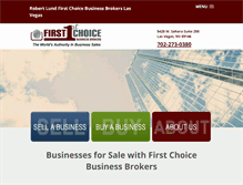 Tablet Screenshot of lasvegasbusinesssales.com